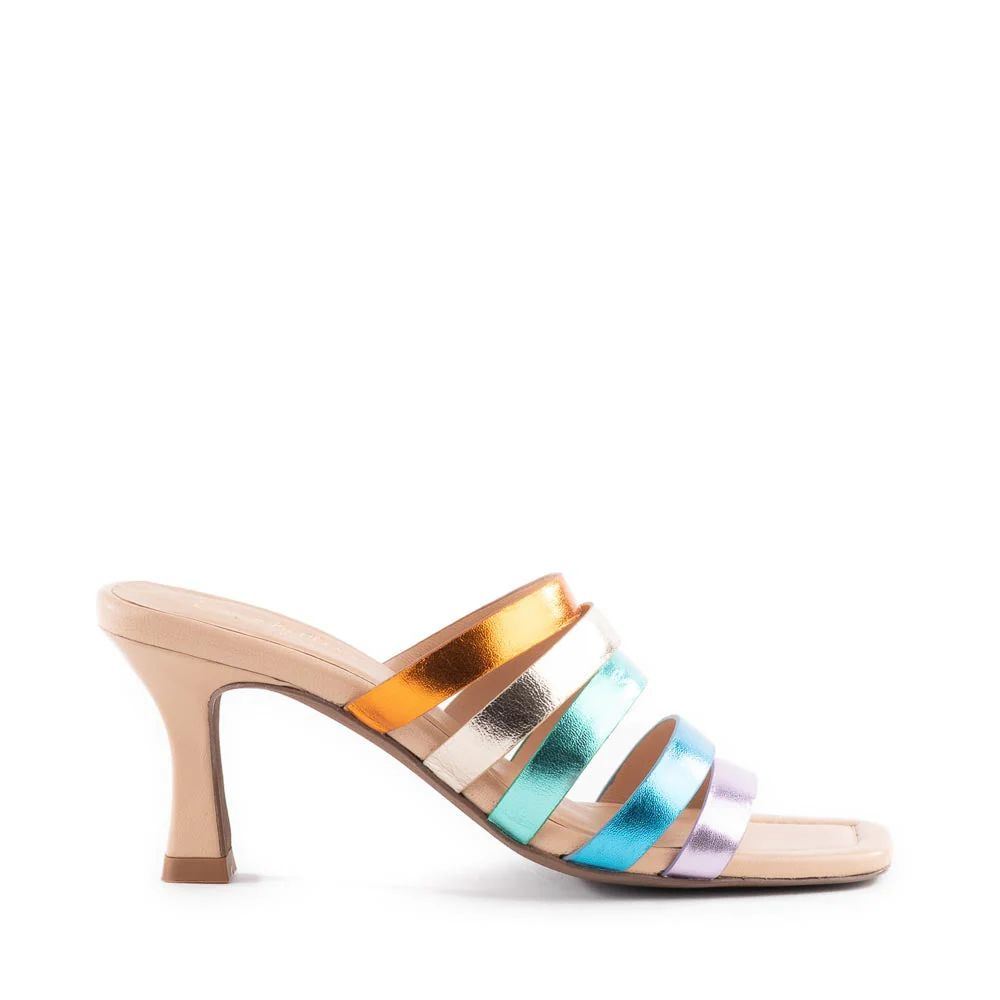 Seychelles | Women's Big Dreams Heel-Rainbow Mettallic